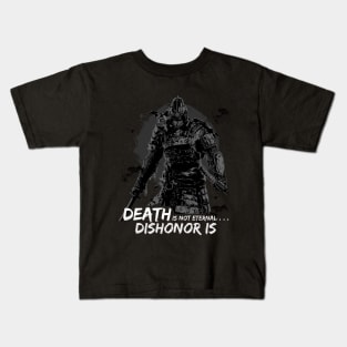 Japanese Quote Samurai Kids T-Shirt